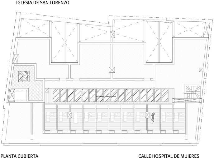 Planta Cubierta Hospital de Mujeres 42. Viviendas en régimen de cooperativa. Información y Venta: 626 842 176